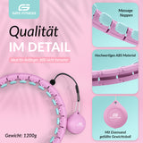 GATE FITNESS® Smart Hula Hoop Reifen Erwachsene zum Abnehmen - Gate Fitness