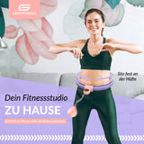 GATE FITNESS® Silent Smart Hula Hoop Reifen für Erwachsene - Gate Fitness