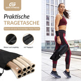 GATE FITNESS® Hula Hoop Reifen 1,5 kg für Anfänger & Fortgeschrittene (Beige) - Gate Fitness