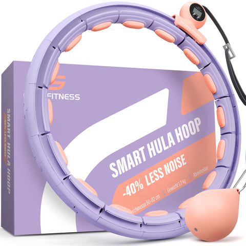 GATE FITNESS® Silent Smart Hula Hoop Reifen für Erwachsene - Gate Fitness