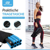 GATE FITNESS® Hula Hoop Reifen 1,5kg Blau für Anfänger & Fortgeschrittene - Gate Fitness