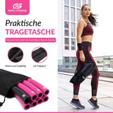 GATE FITNESS® Hula Hoop Reifen 1,2 kg Pink für Anfänger & Fortgeschrittene - Gate Fitness