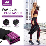 GATE FITNESS® Hula Hoop Reifen Erwachsene zum Abnehmen - 1,5kg - Lila - Gate Fitness