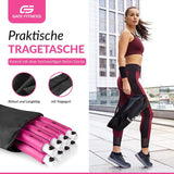 GATE FITNESS® Hula Hoop Reifen Erwachsene zum Abnehmen [2,3kg] - Pink - Gate Fitness