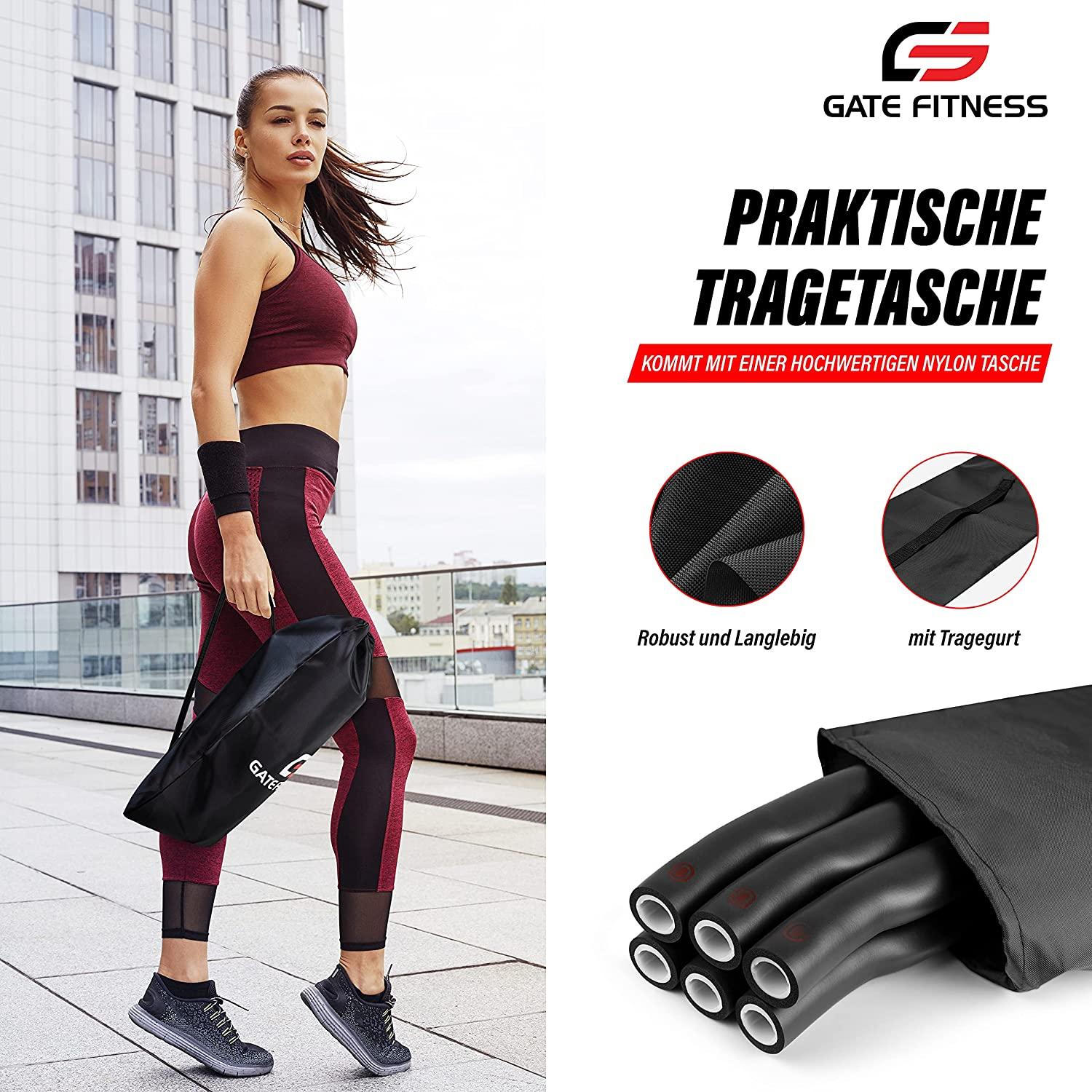 GATE FITNESS® Hula Hoop Reifen 2,1k für Fortgeschrittene  und Profis - Gate Fitness